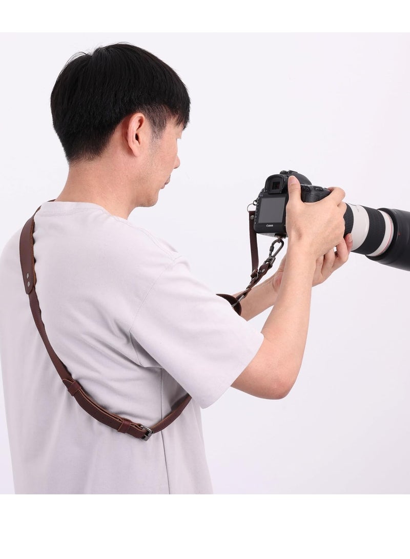 GenPro GENPRO Single Leather Strap: Single leather strap in Havan. (Model: Havan S001)  - Image 5