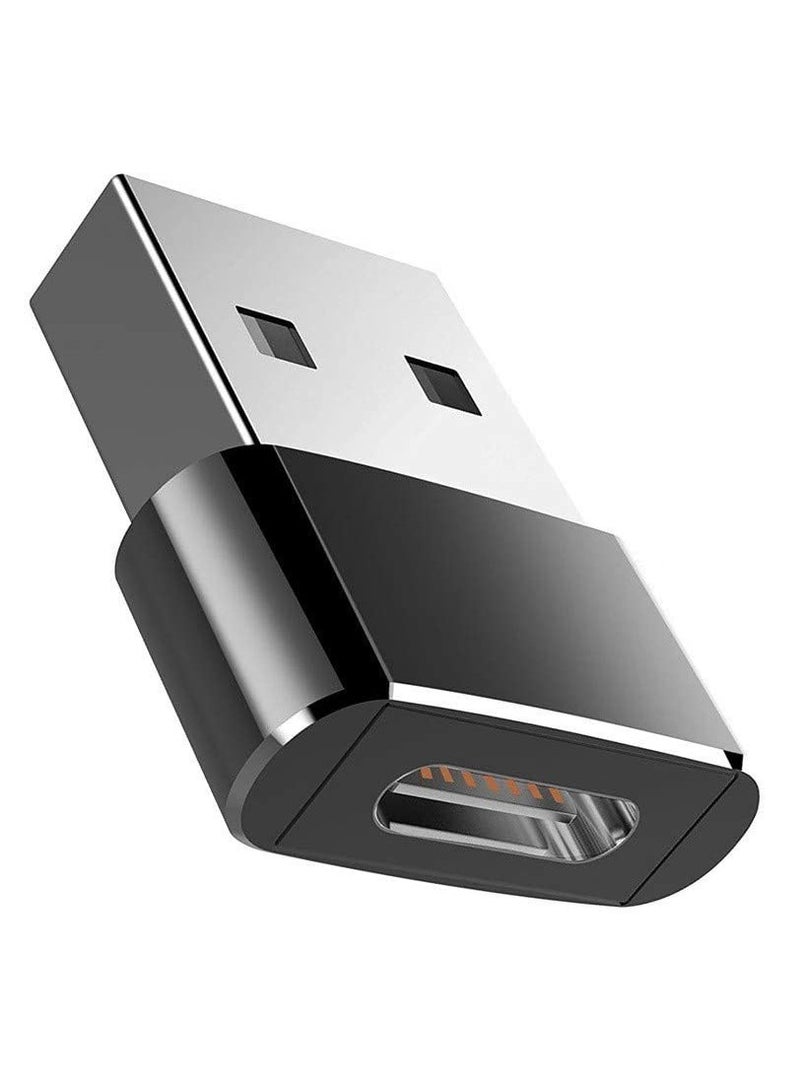 Type-C Female to USB Male Adapter - Image 1