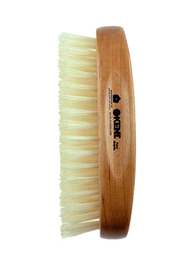 KENT BB Finest Beard And Mustache Brush Beige - Image 2