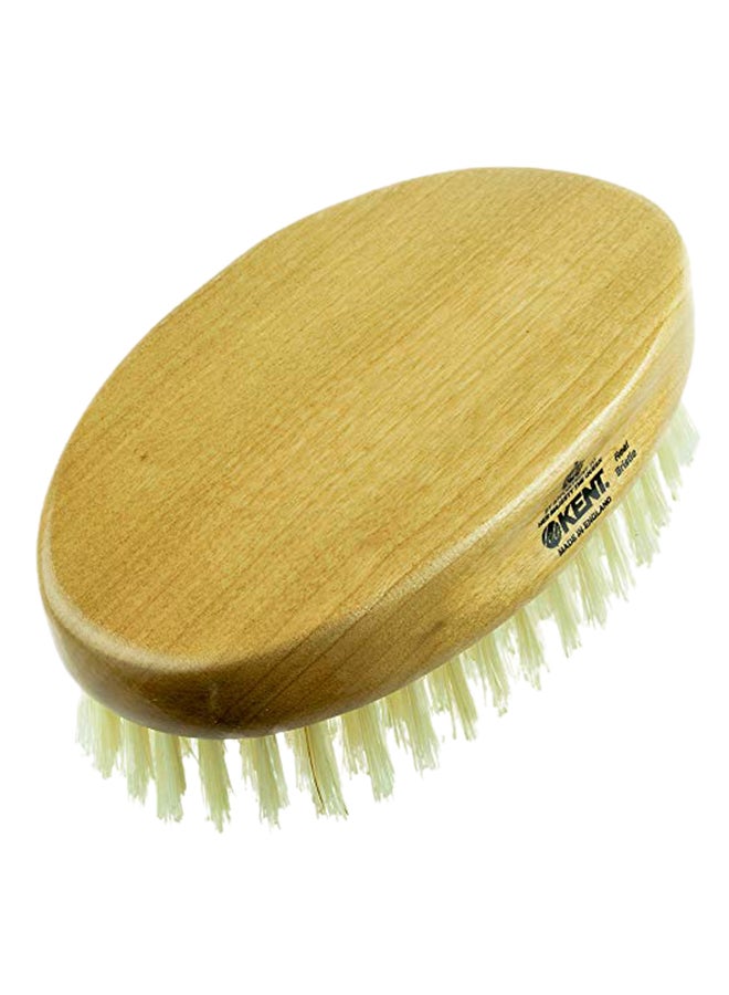 KENT BB Finest Beard And Mustache Brush Beige - Image 1