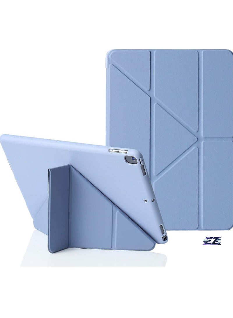 ELTRAZONE iPad 10.2 Inch Case – Compatible with iPad 9th Generation 2021, iPad 8th Generation 2020 & iPad 7th Generation 2019 – 5-in-1 Viewing Angles, Auto Wake/Sleep, Soft Back Cover, Lavender Grey - Image 1