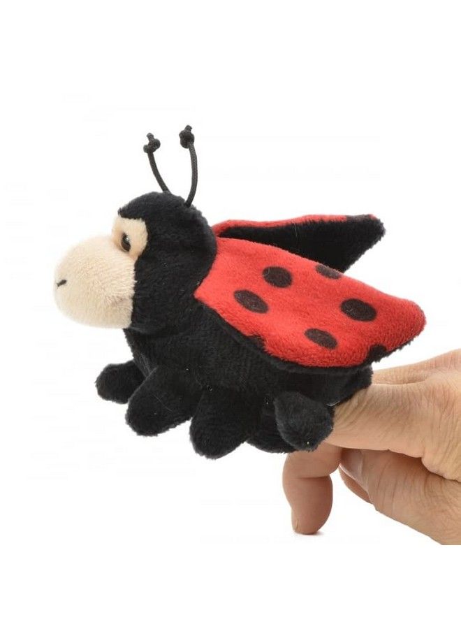 Unipak 1155Lad Ladybug Plush Finger Puppet 5Inch Length - Image 1