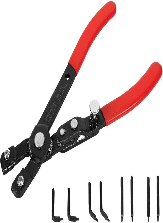 بيرفورمانس تول كماشة قابلة للتحويل بزر ضغط W1151 من Performance Tool لحلقات التثبيت الداخلية أو الخارجية مع 4 مجموعات من الأطراف وحقيبة تخزين - Image 1