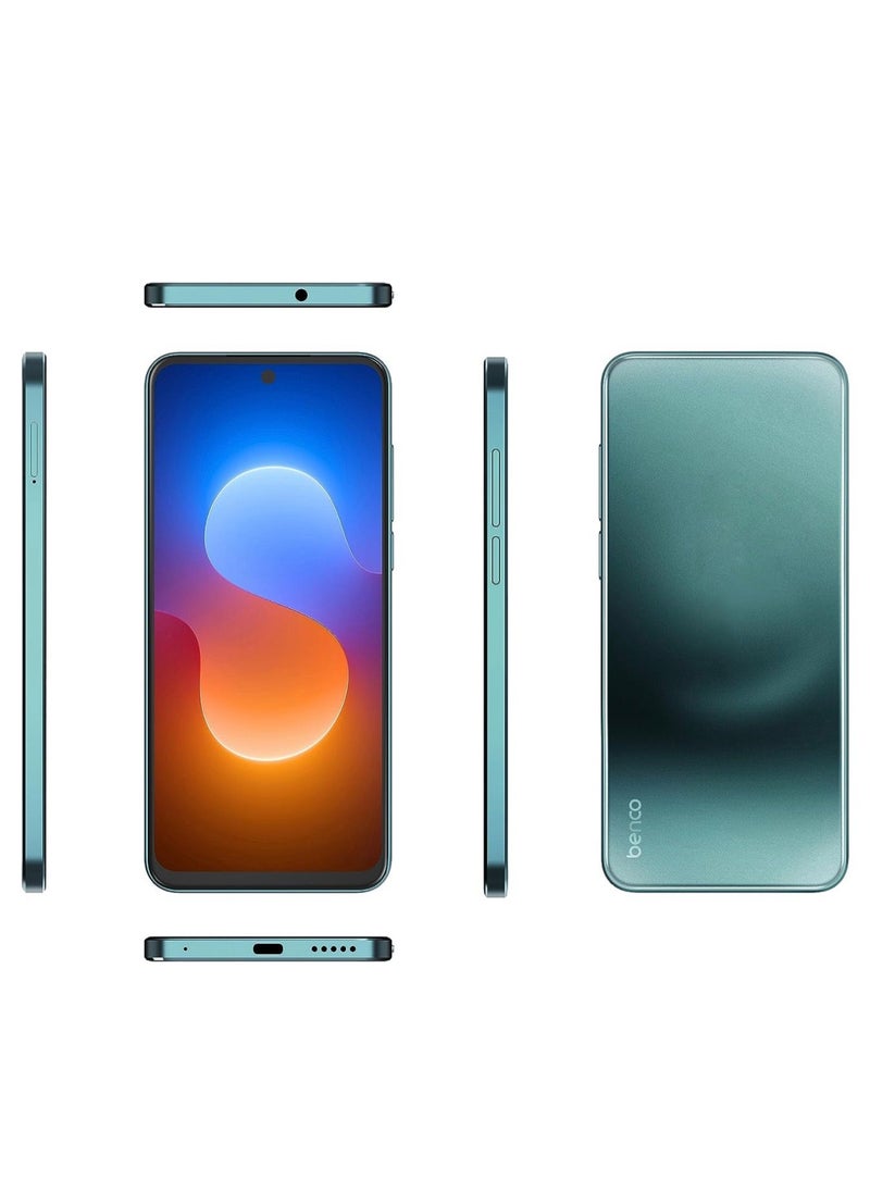 benco - Lava Benco S1s Dual SIM Emerald Green 6GB RAM 128GB 4G LTE No Camera No GPS - Middle East Version - Image 1