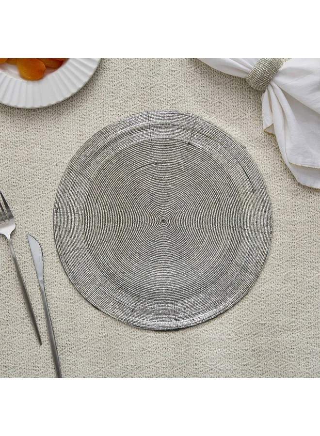 Home Box Blaze Beaded Placemat 30 X 30 Cm