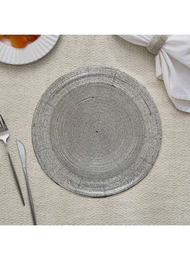 Home Box Blaze Beaded Placemat 30 X 30 Cm - Image 1