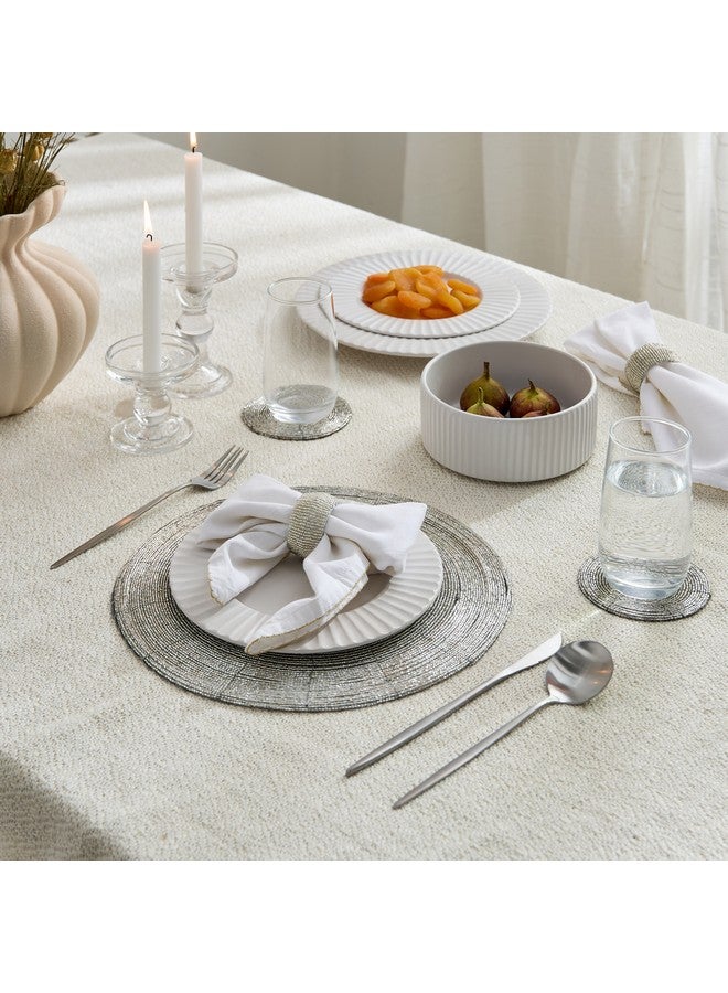 Home Box Blaze Beaded Placemat 30 X 30 Cm - Image 4