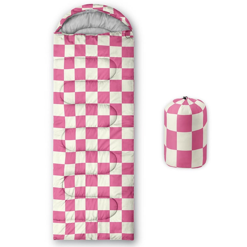 Nttopship Sleeping Bags for Adults and Kids Backpacking Camping Sleeping Bags for Girls and Boys Lightweight Waterproof ColdWarm Sleeping Bag for All Season - Image 2