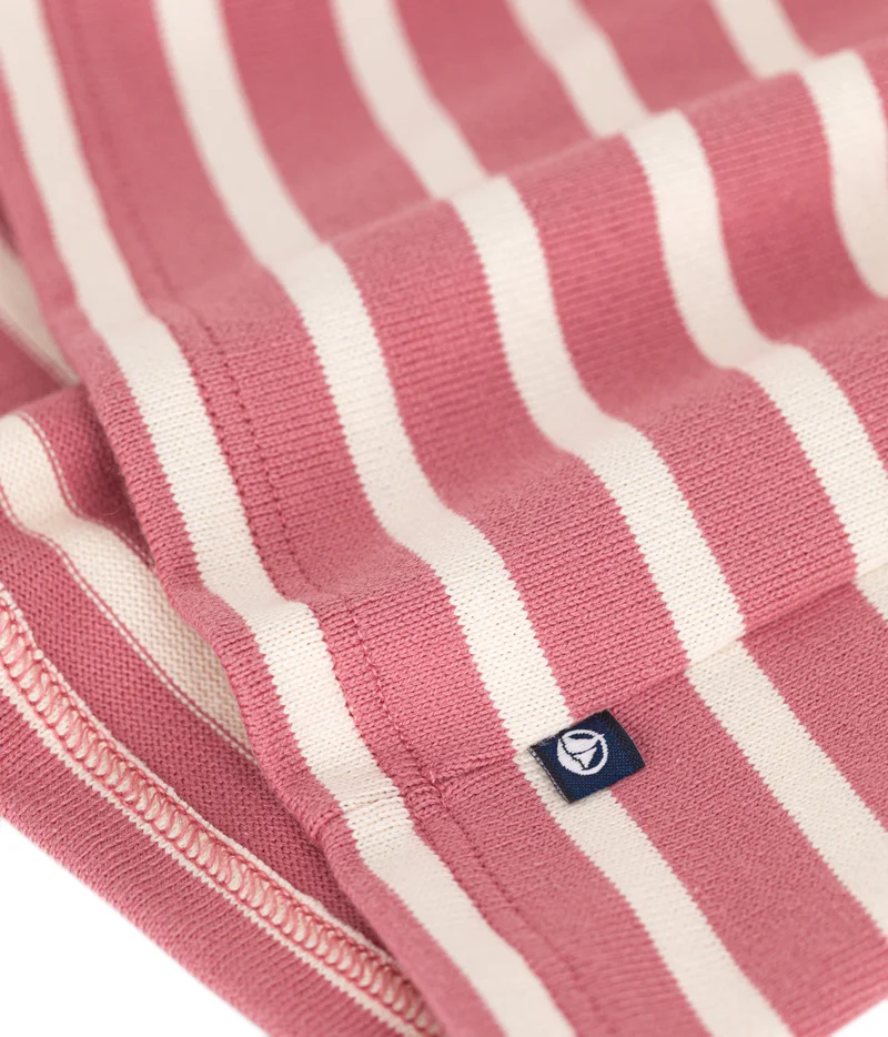 Petit Bateau Striped Ruffle Dress