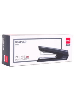 Deli Deli E0463 Stapler – 25 Sheets, Durable Metal Design, Anti-Skid Base, Black  - Image 2