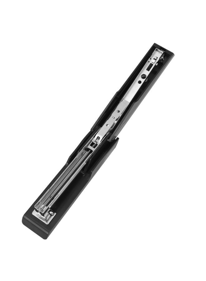 Deli E0463 Stapler – 25 Sheets, Durable Metal Design, Anti-Skid Base, Black - Image 4