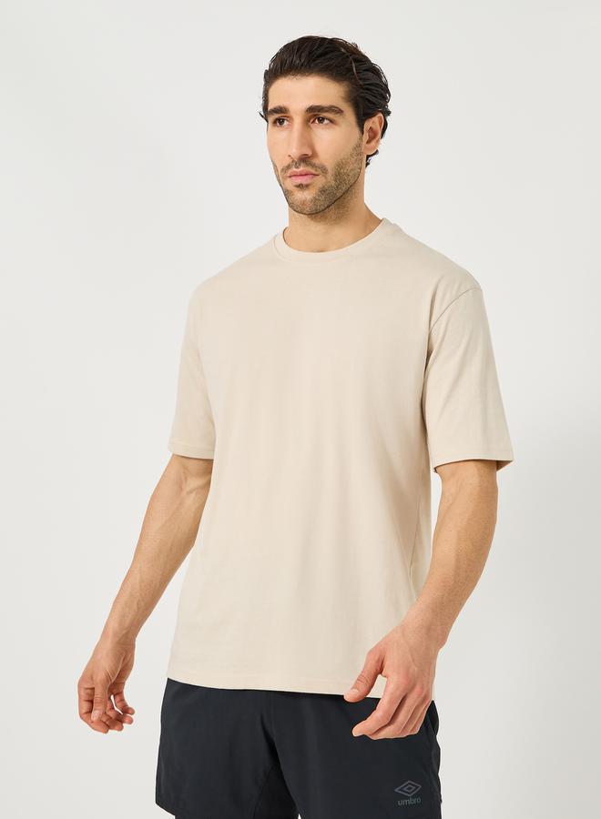 Styli Graphic Print Oversized Round Neck T-Shirt  - Image 2