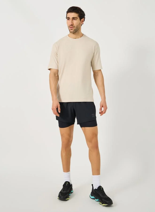 Styli Graphic Print Oversized Round Neck T-Shirt