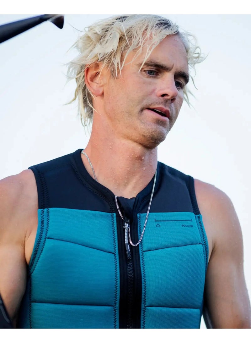 follow Follow Section Impact Vest (Black/Teal) - Image 4