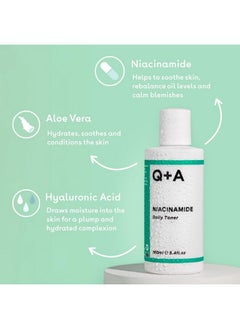 Niacinamide Daily Toner. A Face Toner To Calm Breakouts And De-Clog Pores. 100Ml/3.4Fl.Oz