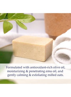 Noble Formula 2% Pyrithione Zinc (ZnP) Original Emu Bar Soap, 3.25 oz  - Image 4