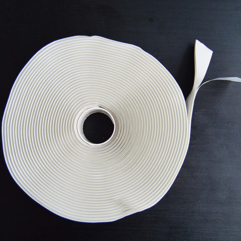 LLPT Butyl Tape White 1 Inch x 33Ft Tight Seal for Leak Proof EPDM RV Repair Window Glass Boat Sealing Roof Pipe Patching(WST233) - Image 5
