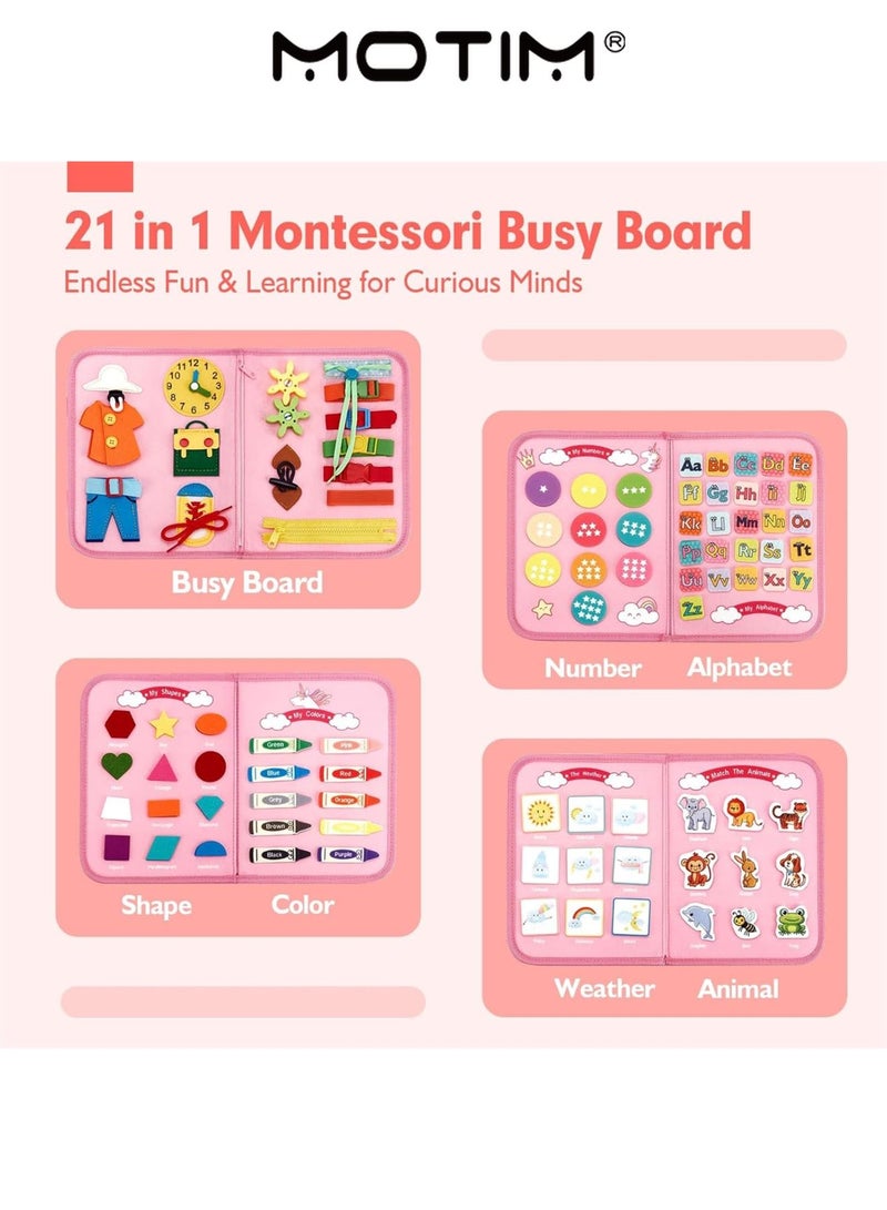 موتيم الأطفال الصغار المشغولون 1-4 سنوات نشاط المهارات الحركية الدقيقة السحابات الأبازيم أزرار لينة شعر التعلم لعبة اليد والعين التنسيق السفر لعبة مونتيسوري للأطفال - Image 5