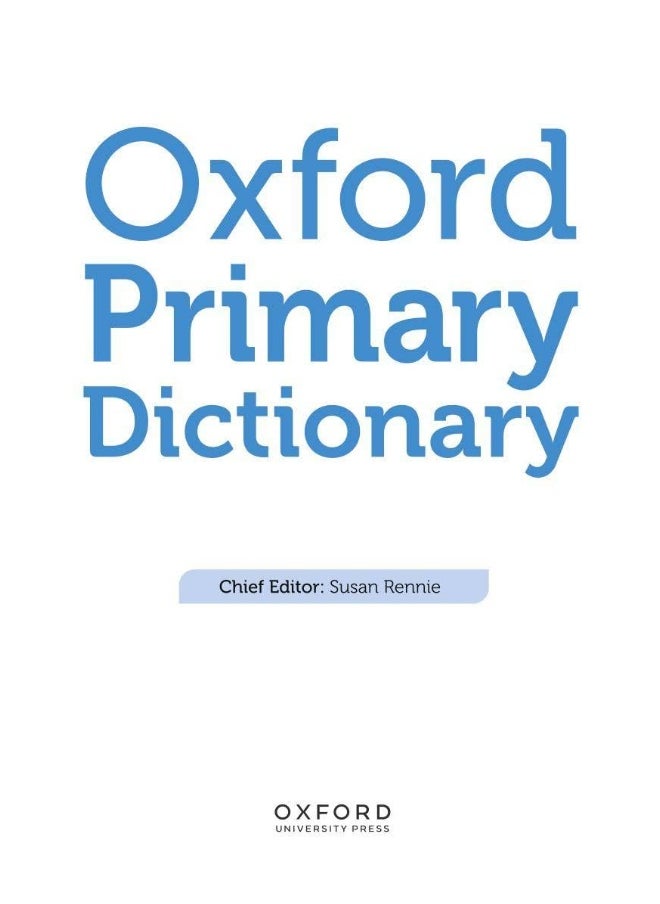 null - Oxford Primary Dictionary - Image 1