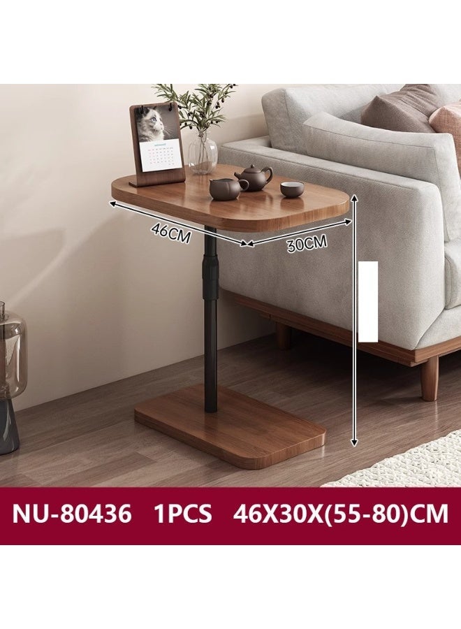 DubaiGallery Elegant Height Adjustable Laptop Table – Modern Wooden Sofa Side Desk with Stable Base and Compact Structure, Perfect for Coffee, Tea, Study, Reading and Small Space Home Decoration Use - Image 3