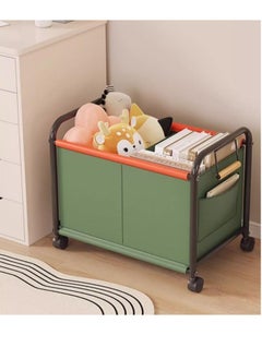 Playroom Toy Organizer with Wheels Toys Storage Bins Toy Box for Playroom Toy Storage Organizer Toy Bin Green 49 * 37 * 48cm