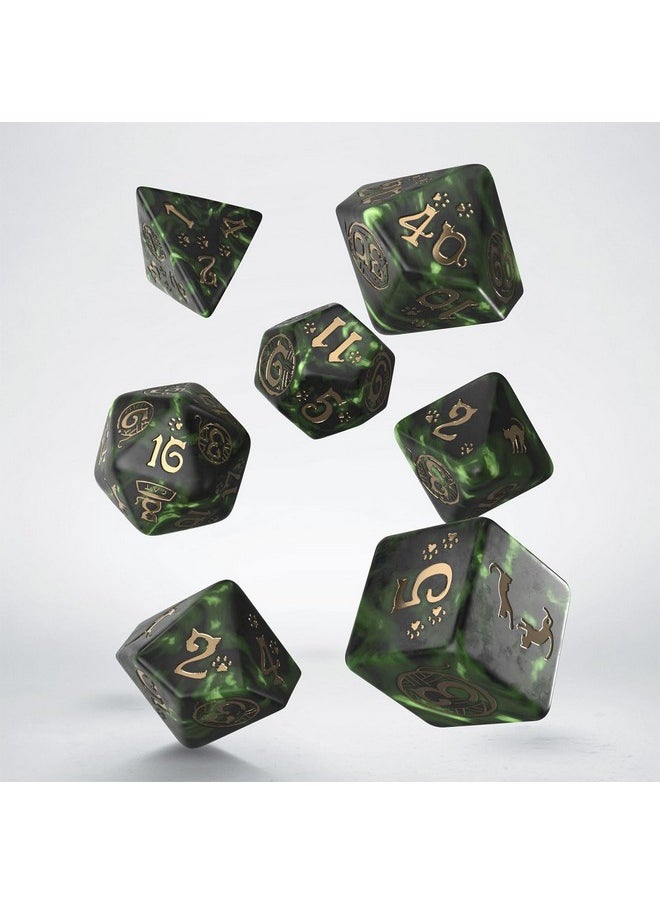 Q WORKSHOP - Q-Workshop Cats Dice Set Pixel, Dice Game - Image 1