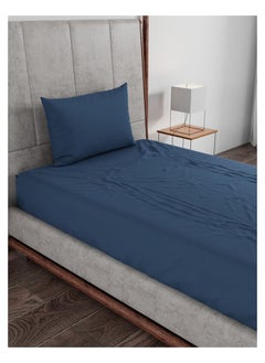 Raymond Raymond Home 2 SINGLE BED SHEET+ 2 Pillowcases Super Soft 120 TC Pure Cotton (152x229 cm ,46x69 cm) Flat sheet & 2 PillowCases  - Image 3