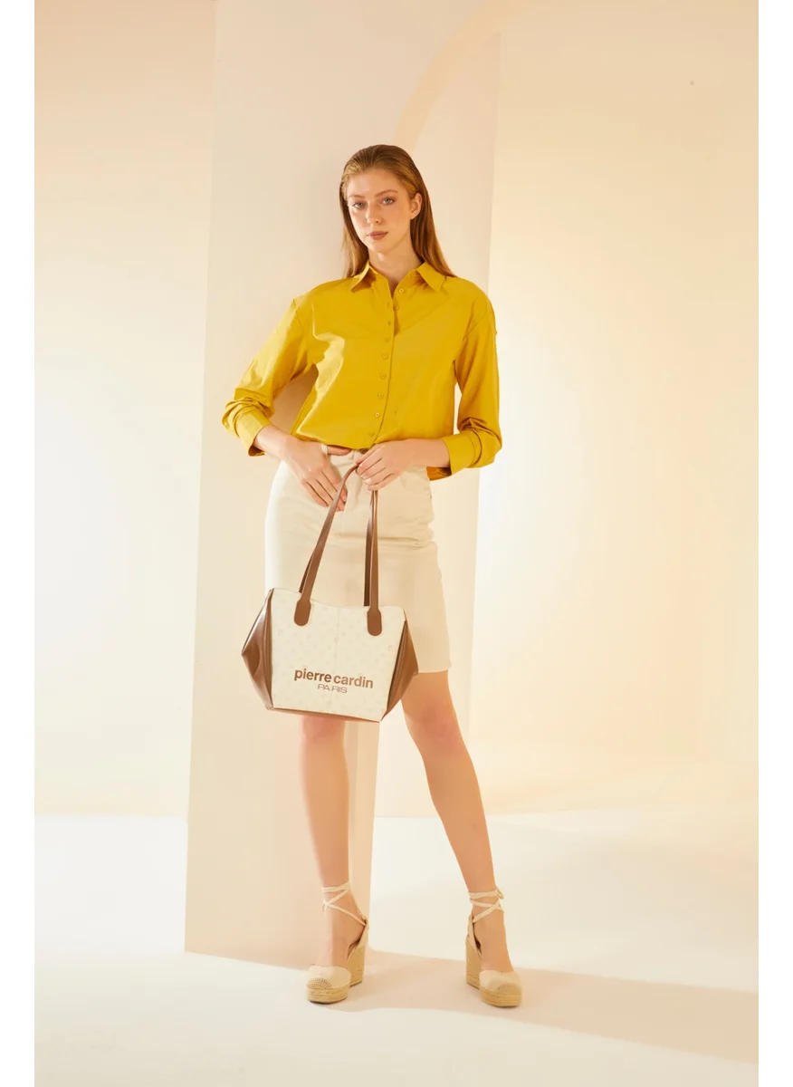 بيير كاردان Bone Shoulder Bag 05PO24Y1841-MN Kmk
