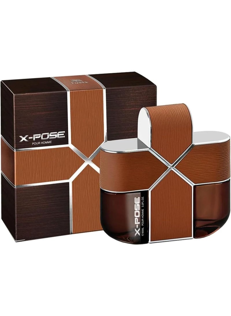 emper Xpose Pour Homme Eau De Toilette for Men - 95ml - Image 2