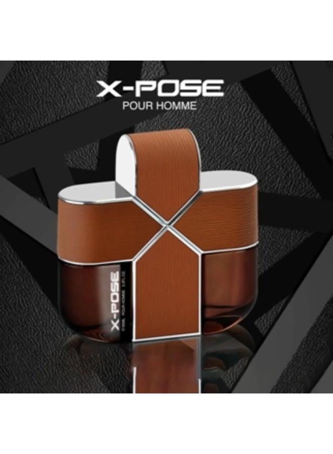 emper Xpose Pour Homme Eau De Toilette for Men - 95ml - Image 3