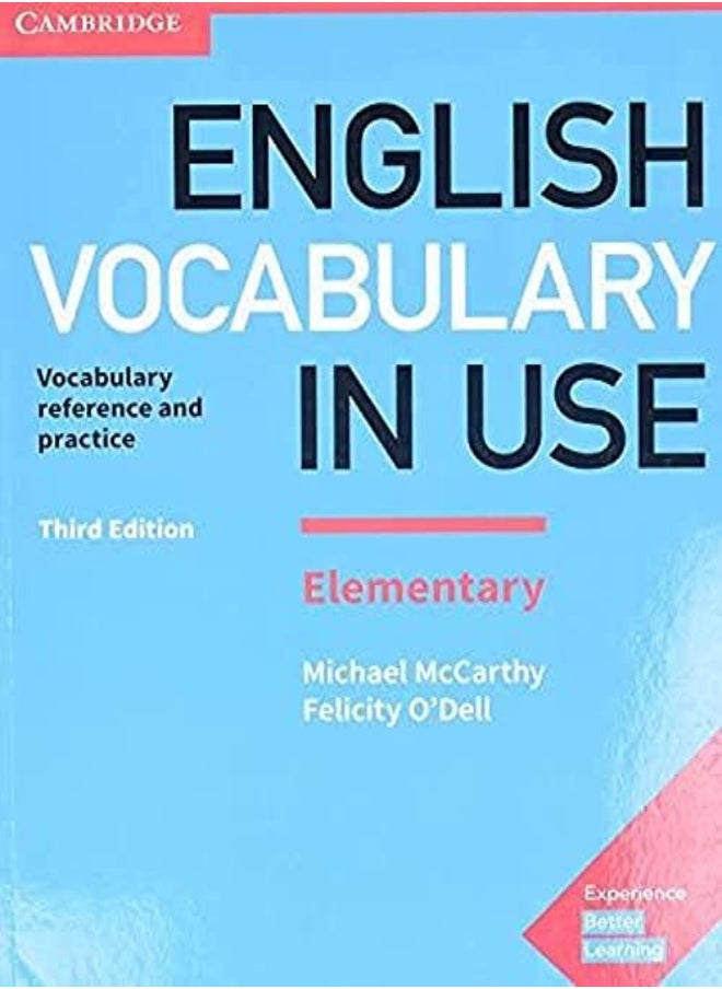 null - English Vocabulary in Use Elementary Book with Answers: Vocabulary Reference and Practice - Image 1