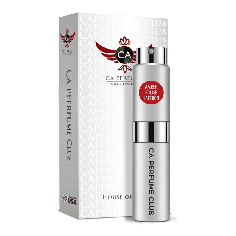 CA Perfume Impression of Amber Rouge Saffron For Women And Men Fragrance Eau de Parfum Spray 027 Fl Oz8mlX1