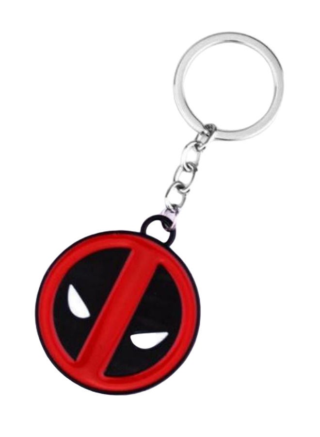 NIBEMINENT Dead Pool Logo Pendant Keychain