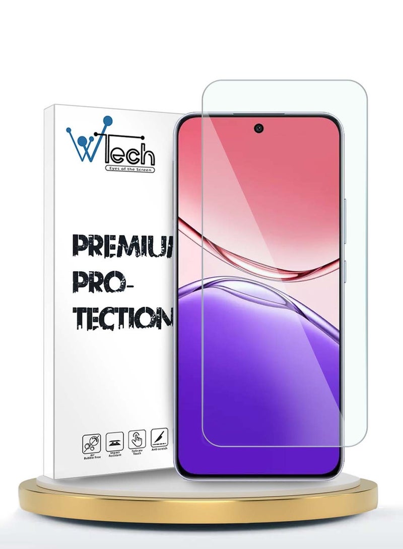 Wtech Oppo A5 Pro 5G 2025 WTech Premium Series Curved Edges 9H 2.5D Tempered Glass Screen Protector (MSG9CN) - Clear - Image 1