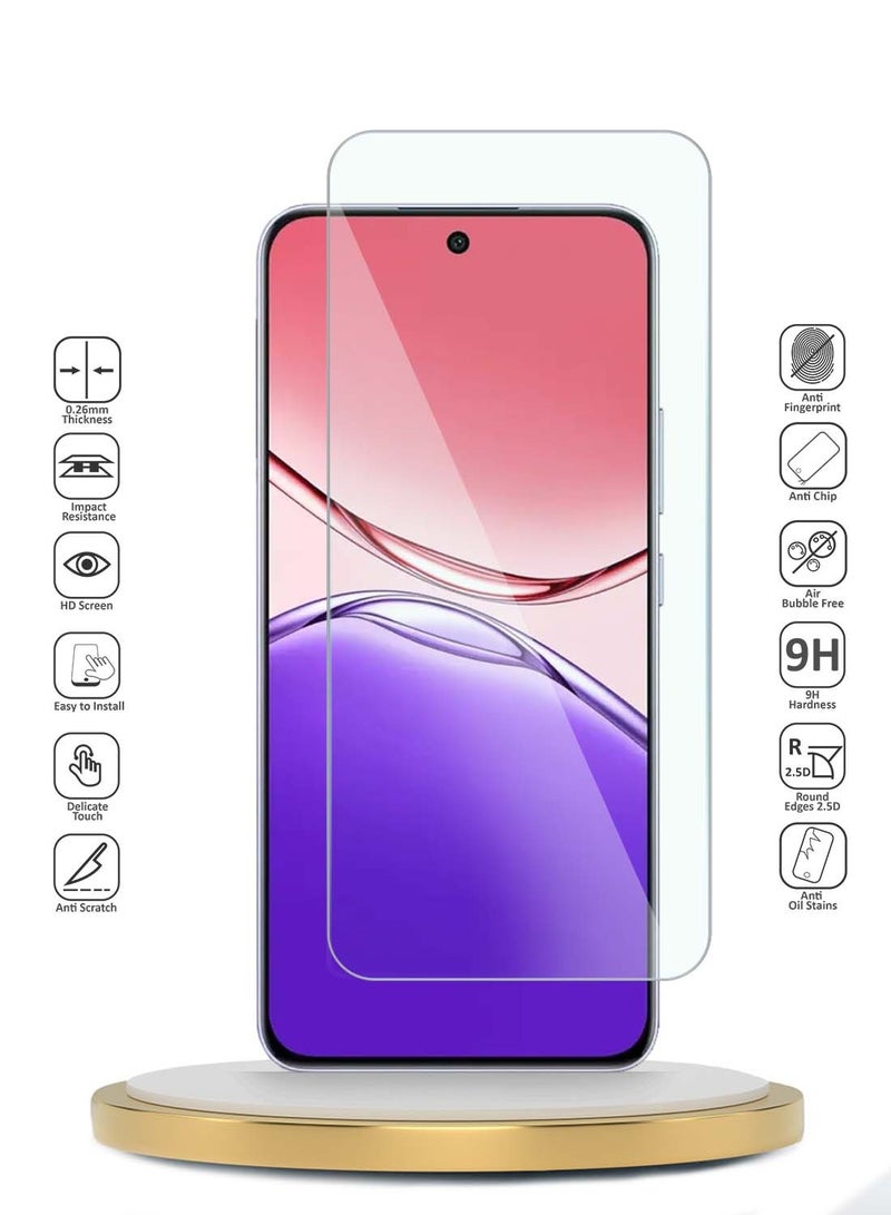 Wtech Oppo A5 Pro 5G 2025 WTech Premium Series Curved Edges 9H 2.5D Tempered Glass Screen Protector (MSG9CN) - Clear - Image 2