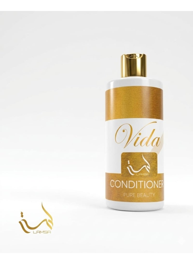 Vida Nourishing Hair Conditioner – Detangles, Softens & Adds Shine	Daily Use	1000 ml - Image 1