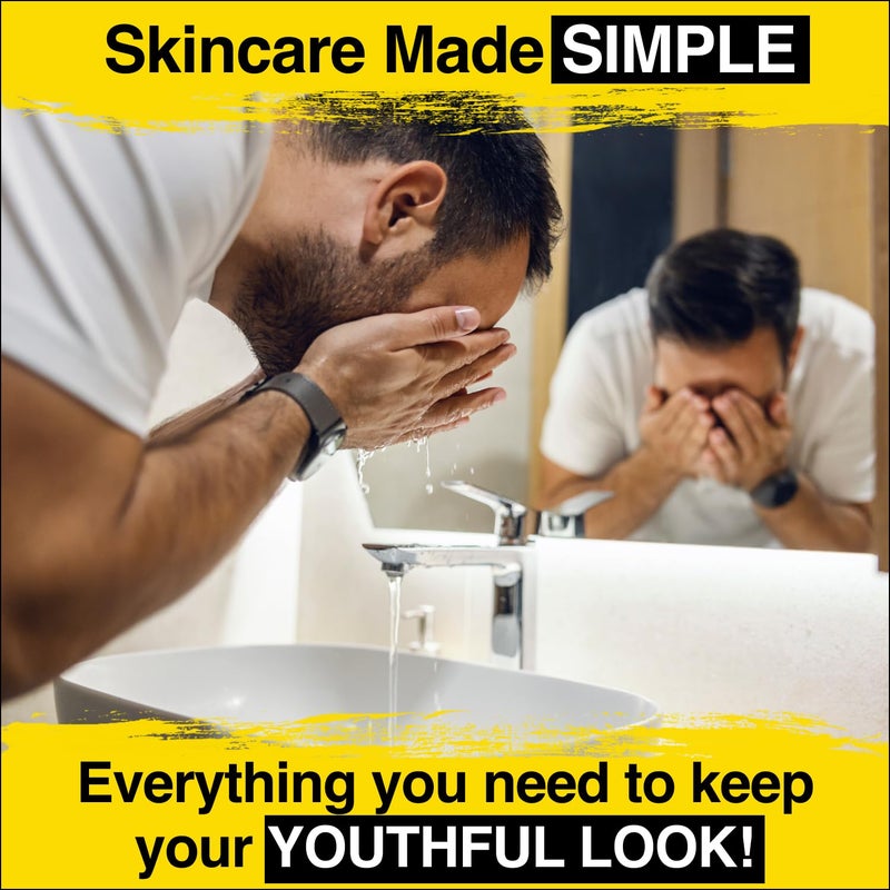Lumin - Dynamic Duo - Skin Care kit for Men - Includes: Charcoal Face Wash Daily Detox & Daily Face Moisturizer,Suitable for all skin types, Daily Use, Two Month Supply - Image 4