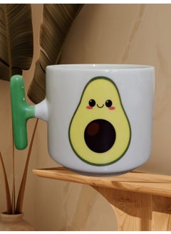 Avocado Double Sided Printed Mug (Green T)