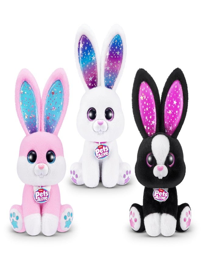 Pets Alive Magic Bunnies (Sootie) by ZURU Electronic Plush Unboxing Surprise Interactive Magic Toy - Image 4