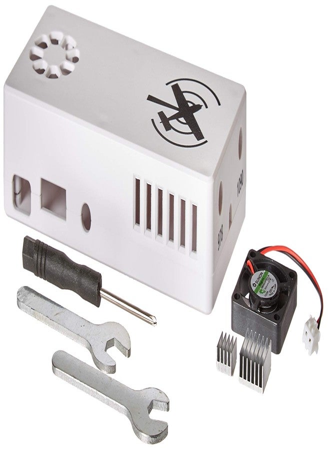 Stratux Case with Fan, White ABS - Image 1