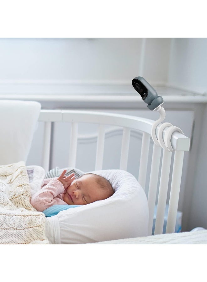 أوكيميو Crib Mount for Owlet Cam 2, Owlet Cam Smart Baby Monitor, Owlet Duo and Arlo Cameras (Twist Mount Bracket) - Image 3