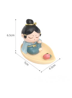 Y&D Chinese-style Antique Creative Gift Tang Dynasty Girl Travel Creative Souvenir Home Desktop Decoration Small Ornaments Incense Insert-B  - Image 2