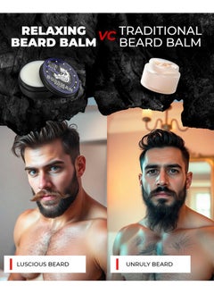 bossman Relaxing Beard Balm - Beard Tamer, Relaxer, Thickener And Softener Cream - Beard Care Product - Made In Usa (Stagecoach Scent)  - Image 4