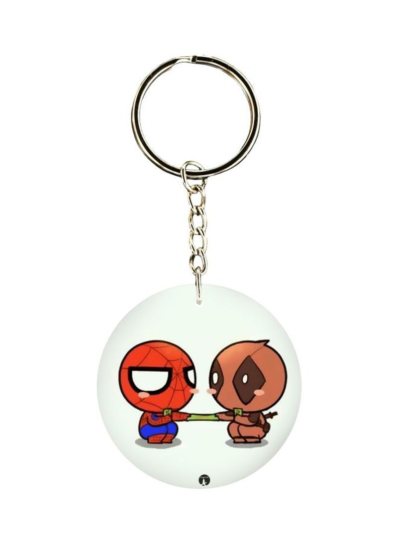RKN Cartoon Themed Single Sided Keychain