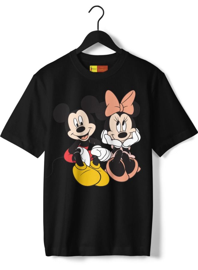 Disney T-Shirt Mickey and Minnie Mouse Oversize Unisex