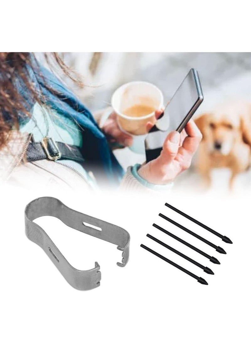 5Pcs Universal Stylus Replacement Tips For Tab S6/S7/S6 Lite/Note10/Note 5G/Note20 Accurate Sensitive Touch Screen Stylus Nibs Pencil Tips With Tweezer (Black) - Image 3
