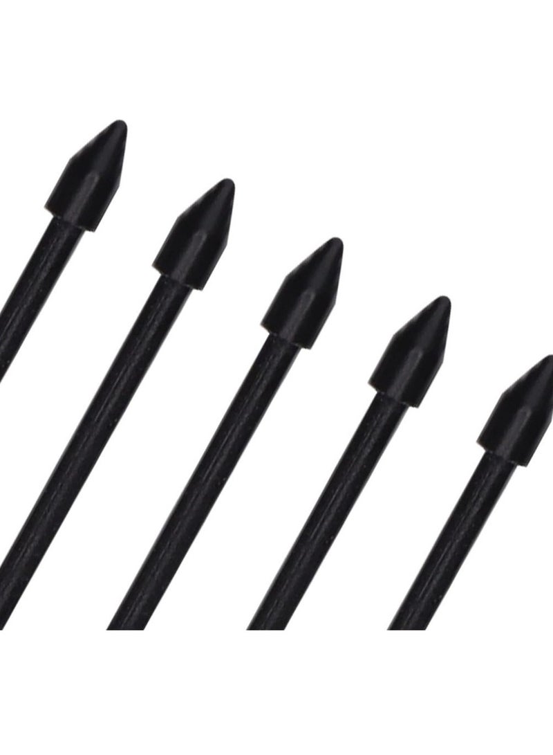5Pcs Universal Stylus Replacement Tips For Tab S6/S7/S6 Lite/Note10/Note 5G/Note20 Accurate Sensitive Touch Screen Stylus Nibs Pencil Tips With Tweezer (Black) - Image 4