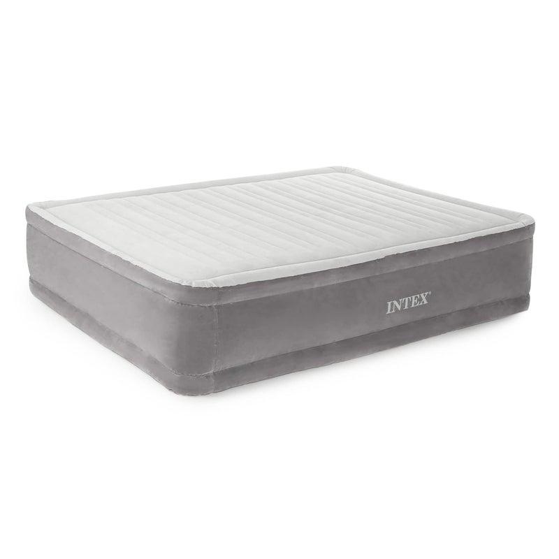 Intex Comfort Plush Elevated DuraBeam Airbed Bed Height 18 Queen - Image 2