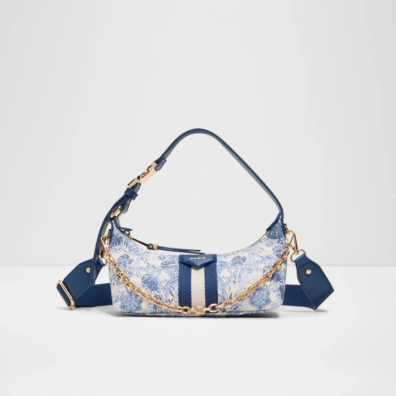 ALDO Cordida Quilted Monogram Convertible Shoulder‑To‑Crossbody Bag