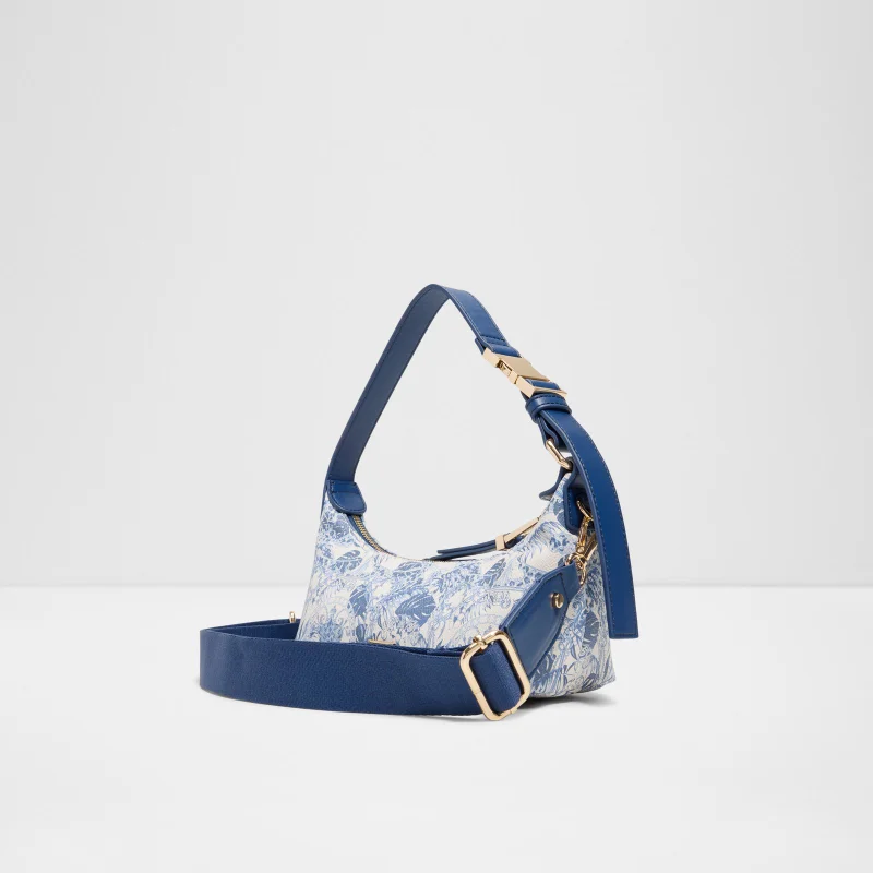 ALDO Cordida Quilted Monogram Convertible Shoulder‑To‑Crossbody Bag